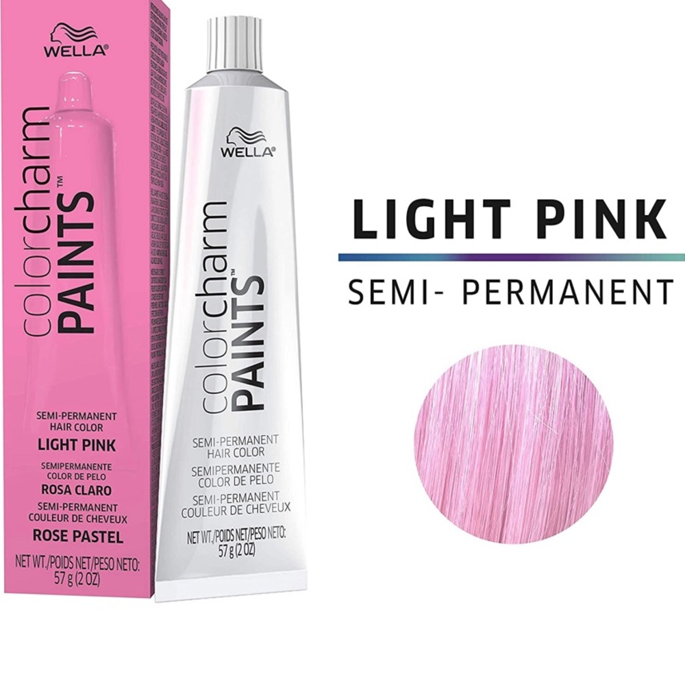 2 Brand New Wella Light Pink Hair Color